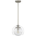 Myhouse Lighting Quoizel - QPP6774BN - One Light Mini Pendant - Eslinger - Brushed Nickel