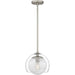 Myhouse Lighting Quoizel - QPP6774BN - One Light Mini Pendant - Eslinger - Brushed Nickel