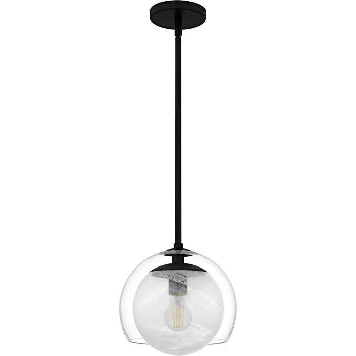 Myhouse Lighting Quoizel - QPP6774MBK - One Light Mini Pendant - Eslinger - Matte Black