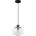 Myhouse Lighting Quoizel - QPP6774MBK - One Light Mini Pendant - Eslinger - Matte Black