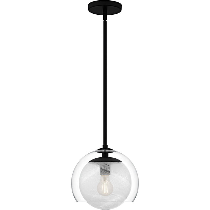 Myhouse Lighting Quoizel - QPP6774MBK - One Light Mini Pendant - Eslinger - Matte Black