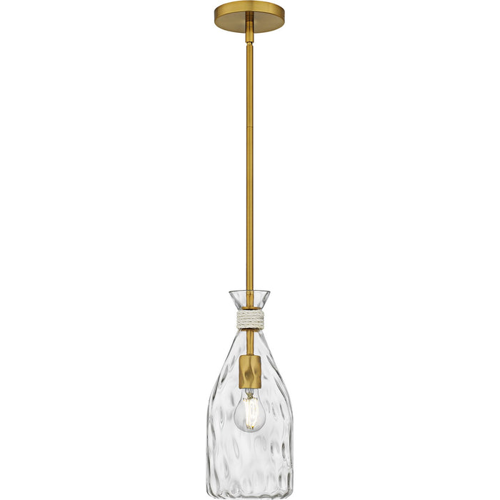 Myhouse Lighting Quoizel - QPP6782BRG - One Light Mini Pendant - Govada - Brushed Gold