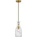 Myhouse Lighting Quoizel - QPP6782BRG - One Light Mini Pendant - Govada - Brushed Gold