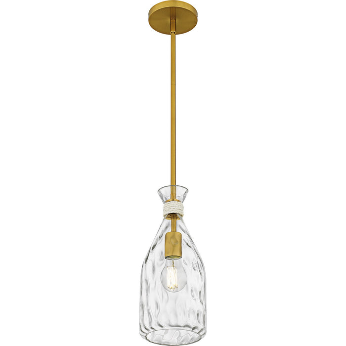 Myhouse Lighting Quoizel - QPP6782BRG - One Light Mini Pendant - Govada - Brushed Gold