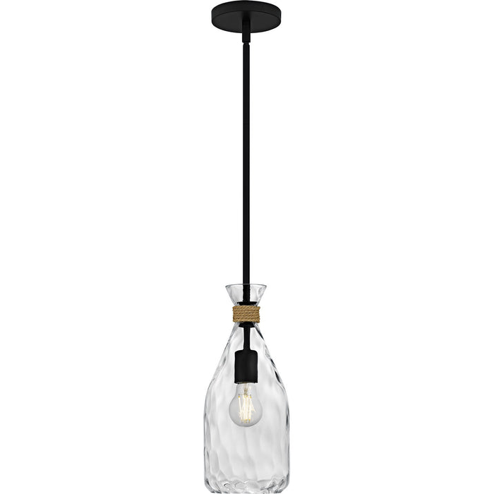 Myhouse Lighting Quoizel - QPP6782MBK - One Light Mini Pendant - Govada - Matte Black