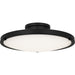 Myhouse Lighting Quoizel - QSF6784MBK - LED Semi-Flush Mount - Donne - Matte Black