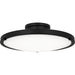 Myhouse Lighting Quoizel - QSF6784MBK - LED Semi-Flush Mount - Donne - Matte Black