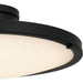Myhouse Lighting Quoizel - QSF6784MBK - LED Semi-Flush Mount - Donne - Matte Black