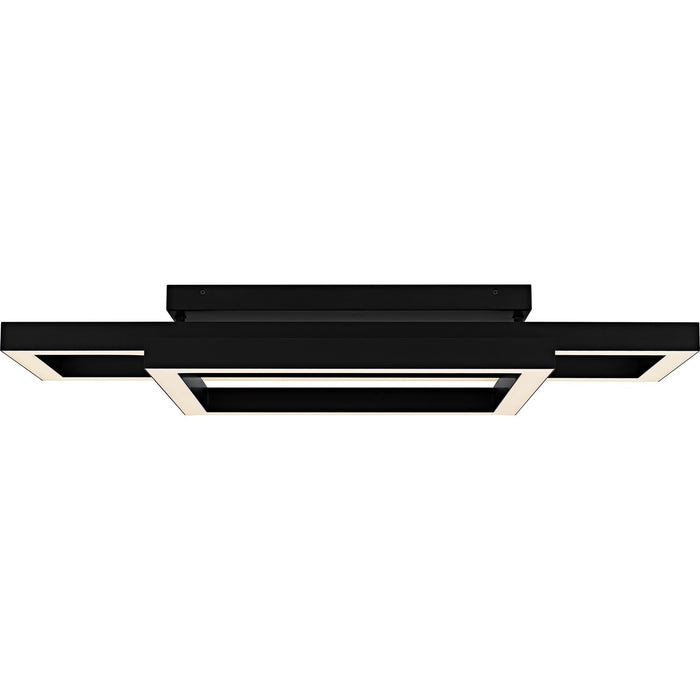 Myhouse Lighting Quoizel - QSF6792MBK - LED Semi-Flush Mount - Lawless - Matte Black