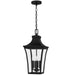 Myhouse Lighting Quoizel - QTN1510EK - Four Light Pendant - Quentin - Earth Black
