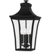 Myhouse Lighting Quoizel - QTN1510EK - Four Light Pendant - Quentin - Earth Black