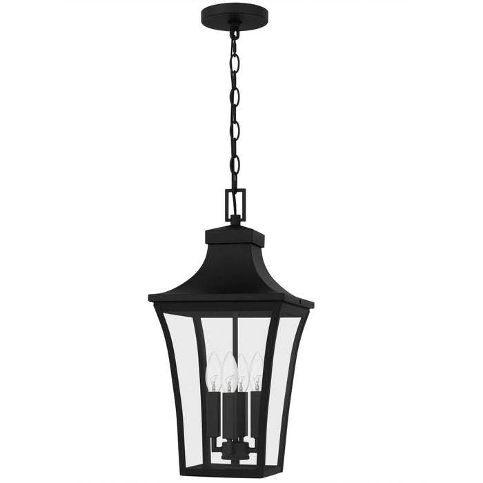 Myhouse Lighting Quoizel - QTN1910EK - Four Light Outdoor Hanging Lantern - Quentin - Earth Black