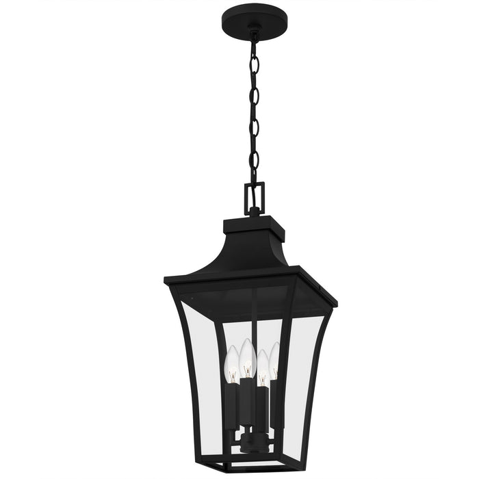 Myhouse Lighting Quoizel - QTN1910EK - Four Light Outdoor Hanging Lantern - Quentin - Earth Black