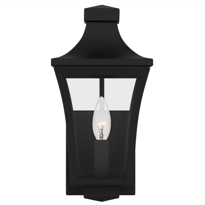 Myhouse Lighting Quoizel - QTN8406EK - One Light Outdoor Wall Lantern - Quentin - Earth Black