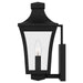 Myhouse Lighting Quoizel - QTN8406EK - One Light Outdoor Wall Lantern - Quentin - Earth Black