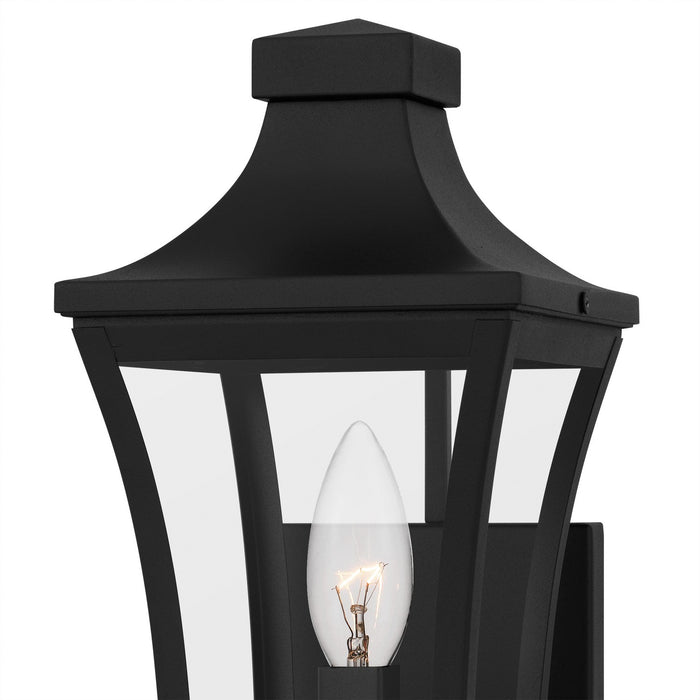Myhouse Lighting Quoizel - QTN8406EK - One Light Outdoor Wall Lantern - Quentin - Earth Black