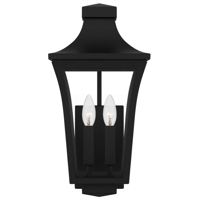 Myhouse Lighting Quoizel - QTN8408EK - Two Light Outdoor Wall Lantern - Quentin - Earth Black