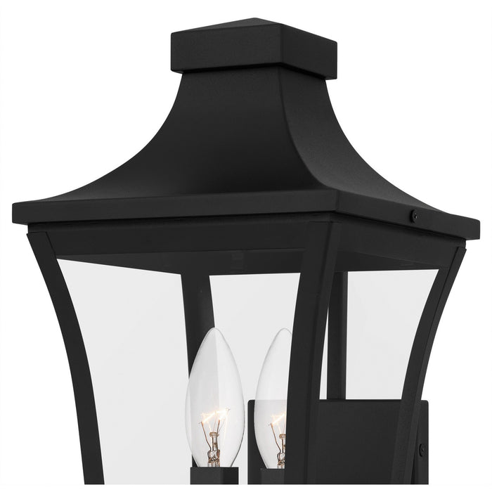 Myhouse Lighting Quoizel - QTN8408EK - Two Light Outdoor Wall Lantern - Quentin - Earth Black