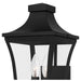 Myhouse Lighting Quoizel - QTN8408EK - Two Light Outdoor Wall Lantern - Quentin - Earth Black
