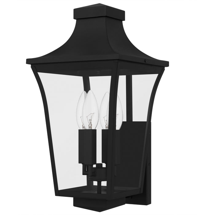 Myhouse Lighting Quoizel - QTN8410EK - Four Light Outdoor Wall Lantern - Quentin - Earth Black