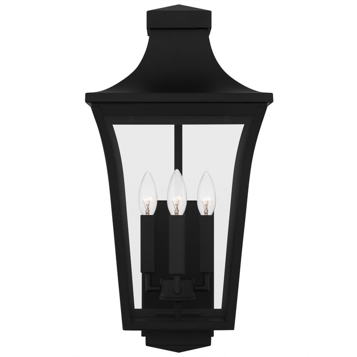 Myhouse Lighting Quoizel - QTN8410EK - Four Light Outdoor Wall Lantern - Quentin - Earth Black