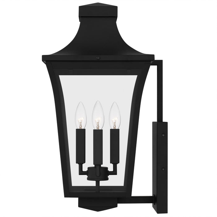 Myhouse Lighting Quoizel - QTN8410EK - Four Light Outdoor Wall Lantern - Quentin - Earth Black