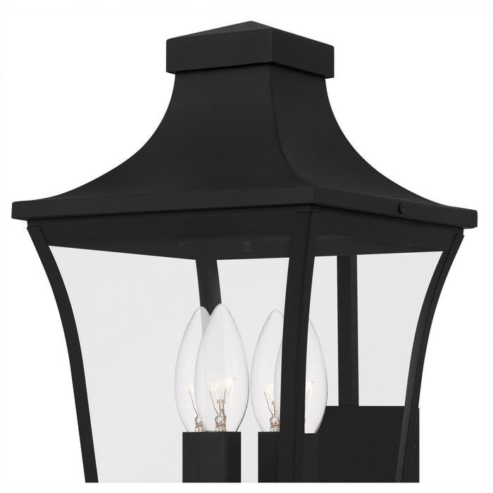 Myhouse Lighting Quoizel - QTN8410EK - Four Light Outdoor Wall Lantern - Quentin - Earth Black