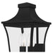 Myhouse Lighting Quoizel - QTN8410EK - Four Light Outdoor Wall Lantern - Quentin - Earth Black