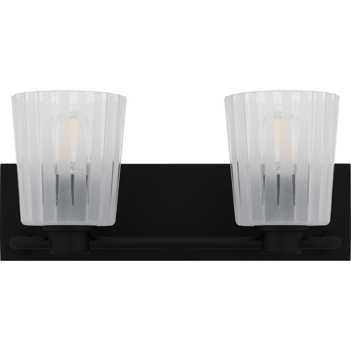 Myhouse Lighting Quoizel - RAY8616MBK - Two Light Bath - Gray - Matte Black