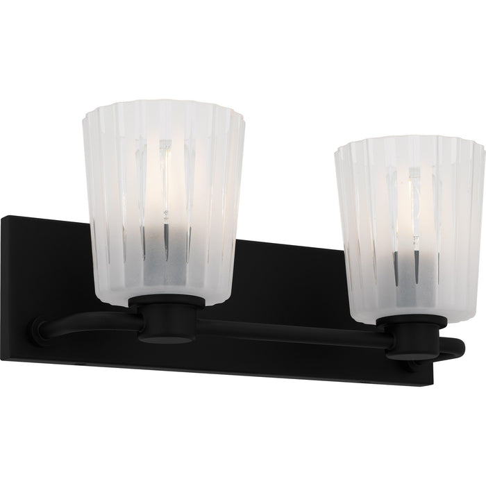 Myhouse Lighting Quoizel - RAY8616MBK - Two Light Bath - Gray - Matte Black