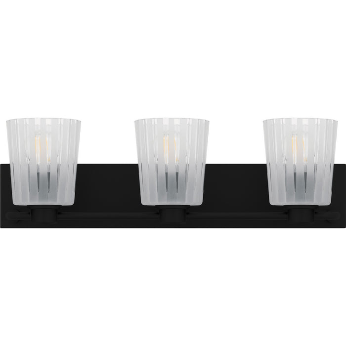 Myhouse Lighting Quoizel - RAY8624MBK - Three Light Bath - Gray - Matte Black