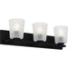 Myhouse Lighting Quoizel - RAY8624MBK - Three Light Bath - Gray - Matte Black