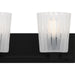 Myhouse Lighting Quoizel - RAY8624MBK - Three Light Bath - Gray - Matte Black