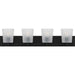 Myhouse Lighting Quoizel - RAY8632MBK - Four Light Bath - Gray - Matte Black