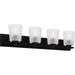 Myhouse Lighting Quoizel - RAY8632MBK - Four Light Bath - Gray - Matte Black