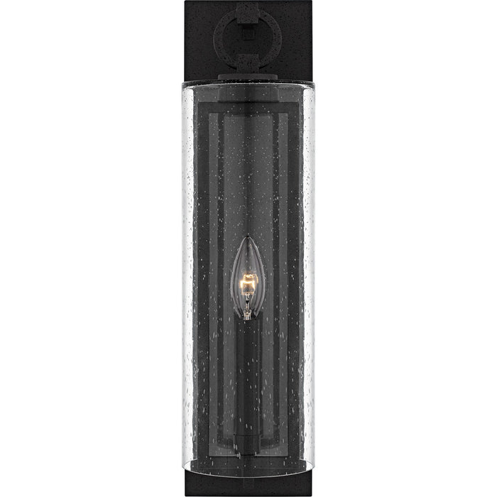 Myhouse Lighting Quoizel - RDN8405SBK - One Light Outdoor Wall Lantern - Redan - Stone Black