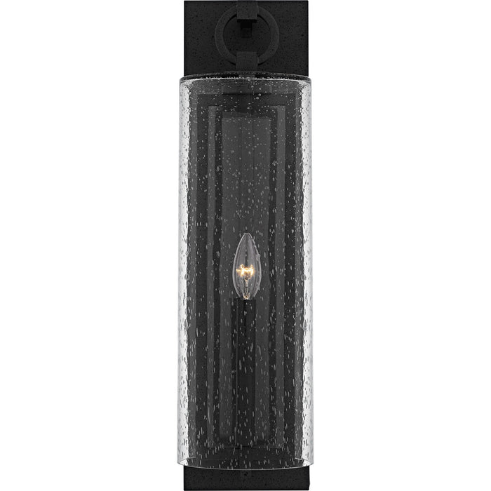 Myhouse Lighting Quoizel - RDN8406SBK - One Light Outdoor Wall Lantern - Redan - Stone Black