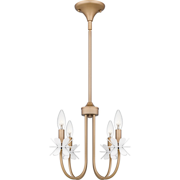 Myhouse Lighting Quoizel - REY5016BGD - Four Light Chandelier - Remy - Bronze Gold