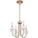 Myhouse Lighting Quoizel - REY5016BGD - Four Light Chandelier - Remy - Bronze Gold