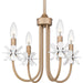 Myhouse Lighting Quoizel - REY5016BGD - Four Light Chandelier - Remy - Bronze Gold