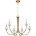 Myhouse Lighting Quoizel - REY5030BGD - Six Light Chandelier - Remy - Bronze Gold