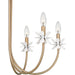 Myhouse Lighting Quoizel - REY5030BGD - Six Light Chandelier - Remy - Bronze Gold