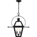Myhouse Lighting Quoizel - RO1911EK - Two Light Outdoor Hanging Lantern - Rue De Royal - Earth Black