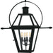 Myhouse Lighting Quoizel - RO1914EK - Four Light Outdoor Hanging Lantern - Rue De Royal - Earth Black