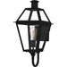Myhouse Lighting Quoizel - RO8410EK - One Light Outdoor Wall Lantern - Rue De Royal - Earth Black