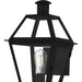 Myhouse Lighting Quoizel - RO8410EK - One Light Outdoor Wall Lantern - Rue De Royal - Earth Black