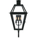 Myhouse Lighting Quoizel - RO8414EK - Four Light Outdoor Wall Lantern - Rue De Royal - Earth Black