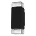 Myhouse Lighting Quoizel - SAX8405MBK - LED Outdoor Wall Lantern - Saxton - Matte Black