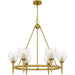 Myhouse Lighting Quoizel - SHA5032BRG - Six Light Chandelier - Shea - Brushed Gold