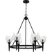 Myhouse Lighting Quoizel - SHA5032MBK - Six Light Chandelier - Shea - Matte Black